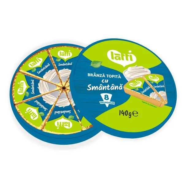Latti Branza topita cu gust de smantana 140g - image 1