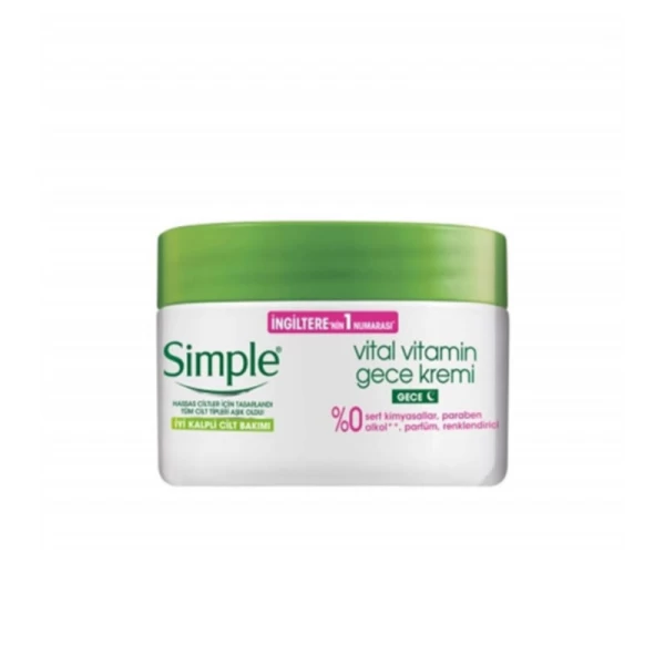 Simple Crema de noapte pentru fata Vitamine 50ml - image 2