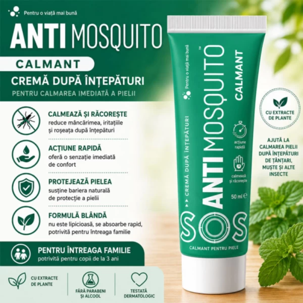 ANTI mosquito crema dupa muscaturi 50ml - image 2
