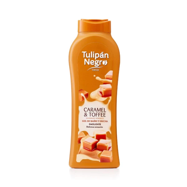 Tulipan Negro Gel de dus 650 ml Caramel & Toffee - image 1