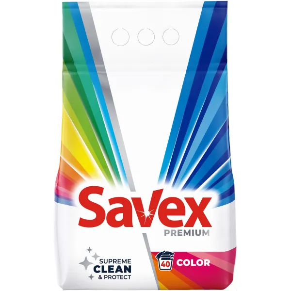 Savex Стиральный порошок 4 kg 2in1 Color - image 1