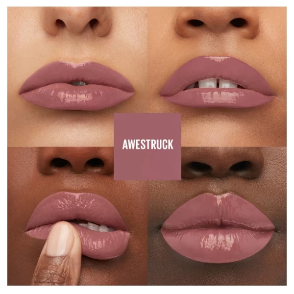 Maybelline Стойкая жидкая губная помада New York SuperStay Vinyl Ink 110 Awestruck с виниловым блеск - image 4