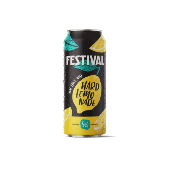 Festival Bautura alcoolica 0,5l Hard Lemonade can. - image 1
