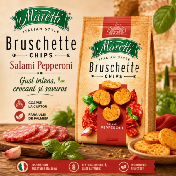 Брускетты Maretti Salami peperoni 70 г - image 2