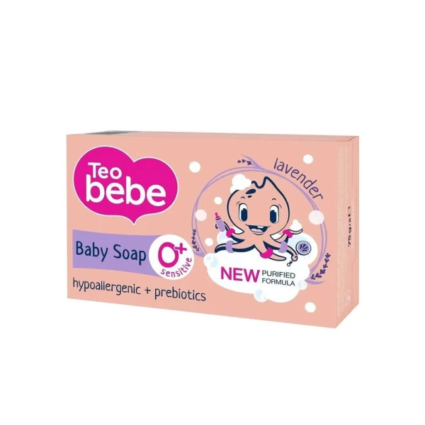Teo Bebe sapun solid 75gr Lavender - image 1