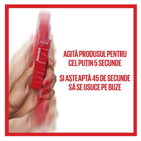 Maybelline Ruj lichid SuperStay Vinyl Ink 20 Coy 4,2 ml - image 4