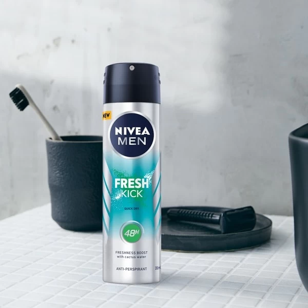 Nivea Дезодорант spray Men Cool Kick Fresh 150 мл - image 2