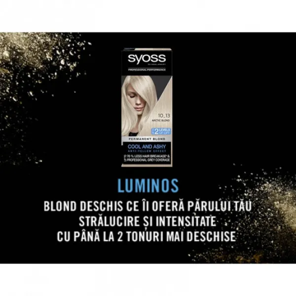 Syoss Vopsea de par 10-13 Blond Rece - image 3