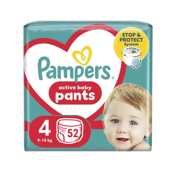 Трусики Pampers Pants 4 (9-14 кг.) 52 шт. - image 1