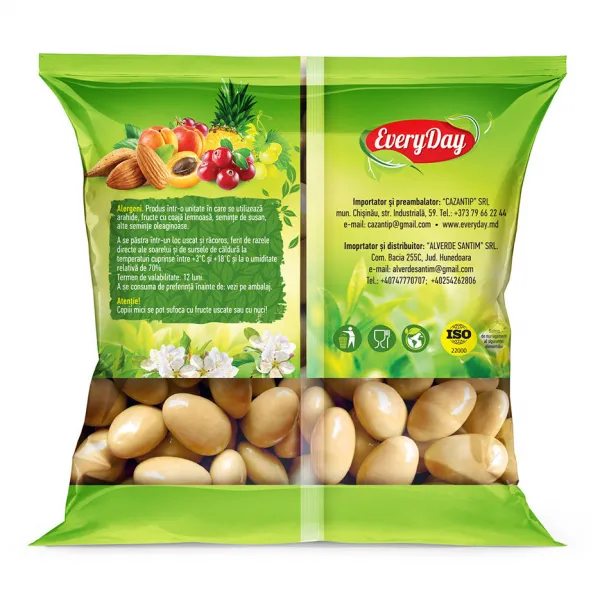 Миндаль в белом шоколаде, 80г Everyday - image 2