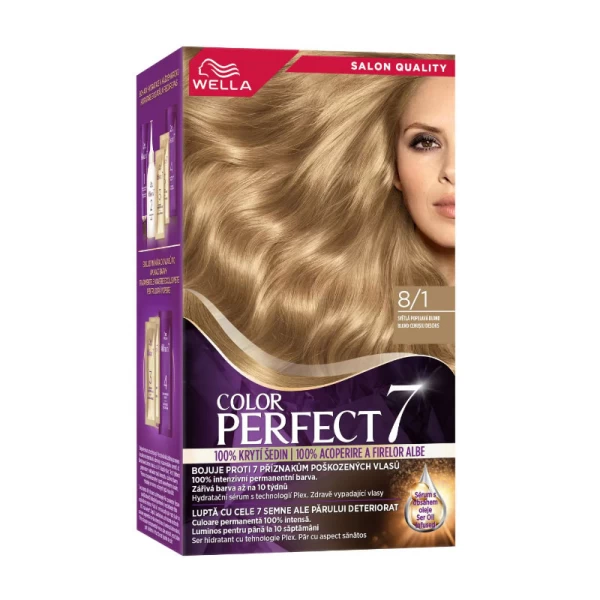 Wella Color Perfect Vopsea Blond Cenusiu Deschis 8/1 - image 1