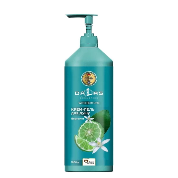 Dalas Crem-gel de dus 1000ml Bergamota - image 1