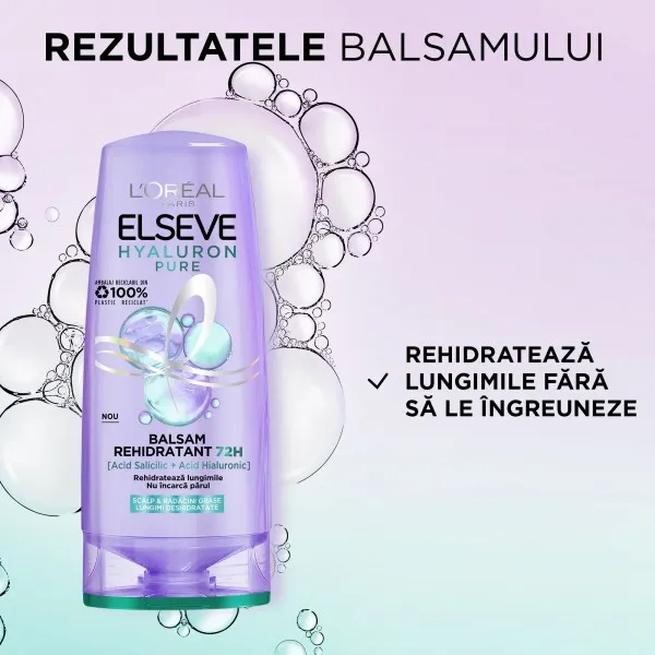 Elseve Balsam rehidratant 200ml Hyaluron Pure - image 3