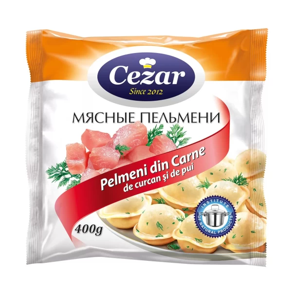 Cezar Pelmeni de pui si curcan 400g - image 1