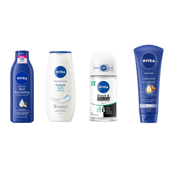 Set Cadou 2025 Nivea Refreshed Skin Bag (Body, GDus, Roll, CM) - image 6