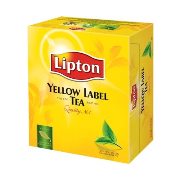 Lipton Ceai negru Yellow Label 100 pac - image 1