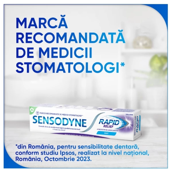 Sensodyne Pasta de dinti 75ml Rapid Relief - image 6