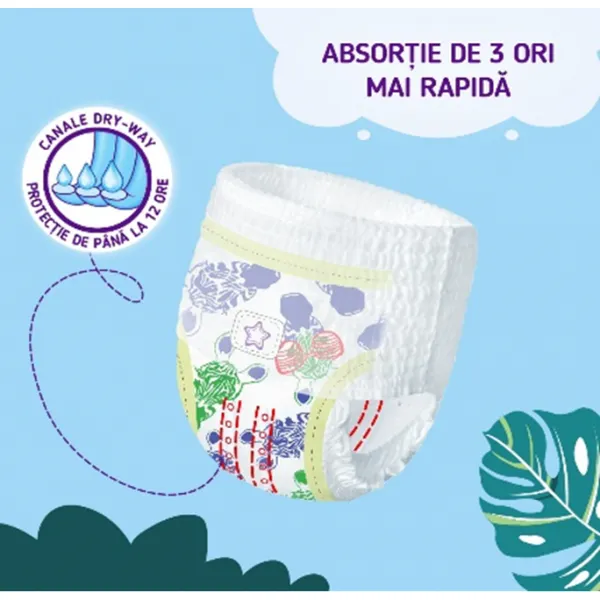 Pufies Pants Fashion & Nature, Maxi Pack N6 XL 15+kg 36 buc - image 3