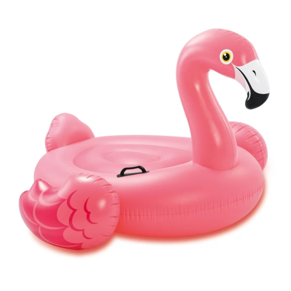Детский надувной плотик Intex 57558 Фламинго с ручками 142х137х97 см - image 2