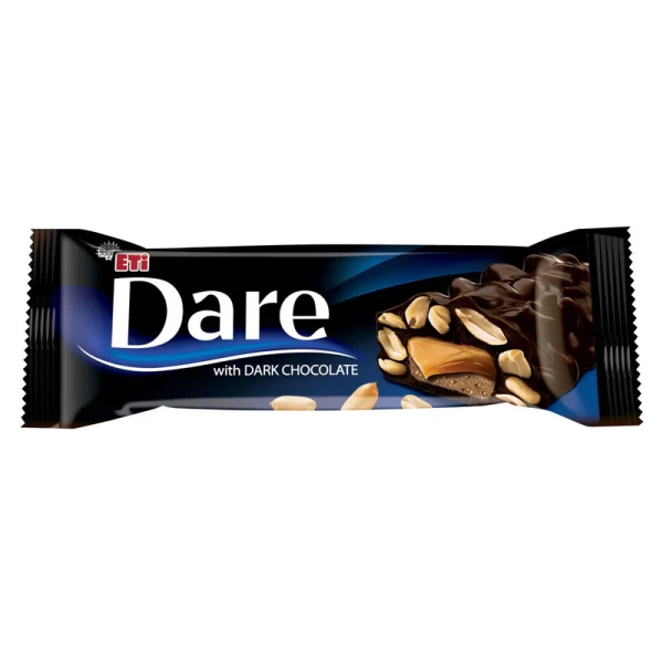 Dare Baton cu ciocolata neagra si arahide 45 g - image 1
