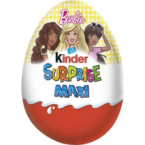 Яйцо Kinder Макси Сюрприз Шоколадное 100г Рождество (для девочек) - image 1