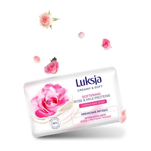 Luksja Sapun solid Trandafir & Proteine de matase 90gr - image 2