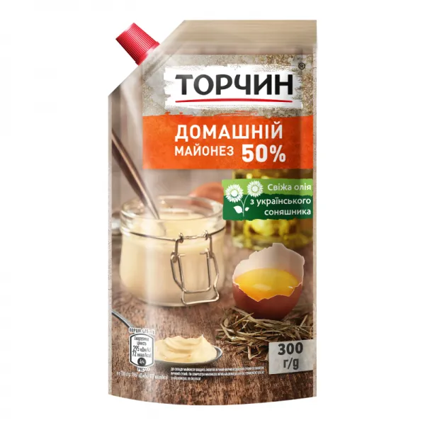 Maioneza Torcin de Casa 50% 300g - image 1