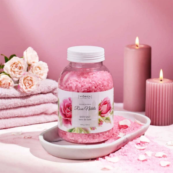 Viorica Соль для ванн Elixir Floral Rosa Nobilis 1000 гр. - image 2