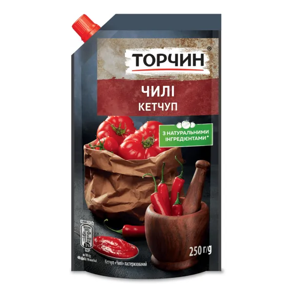 Кетчуп Торчин чили пастеризованный, 250 г - image 1
