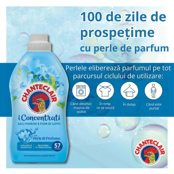 Chanteclair Balsam de rufe Sare de mare si floarea de lotos 1000 ml - image 3