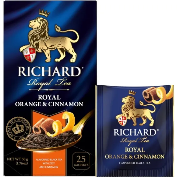 Чай Richard Royal Orange & Cinnamon  25 pac - image 2