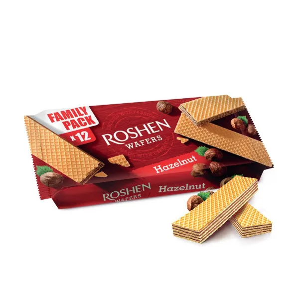 Napolitane Roshen Wafers nuci 216g - image 2