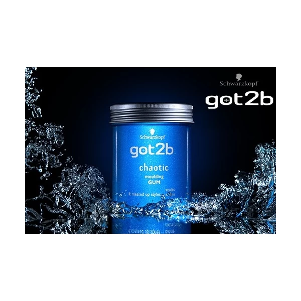 Got2b Guma modelatoare pentru par Chaotic Fiber 100 ml - image 2