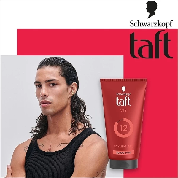 Taft Gel de par Looks V12 Power Gel Speed Hold 150 ml - image 3