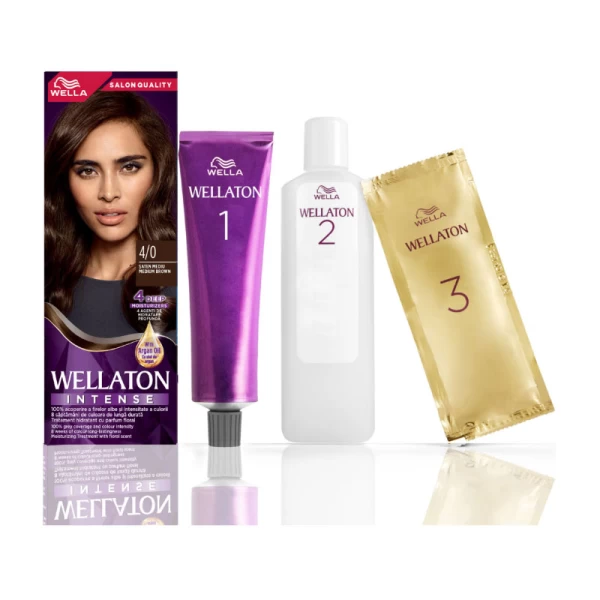 Wellaton Vopsea de par Saten mediu 4/0, 110ml - image 2