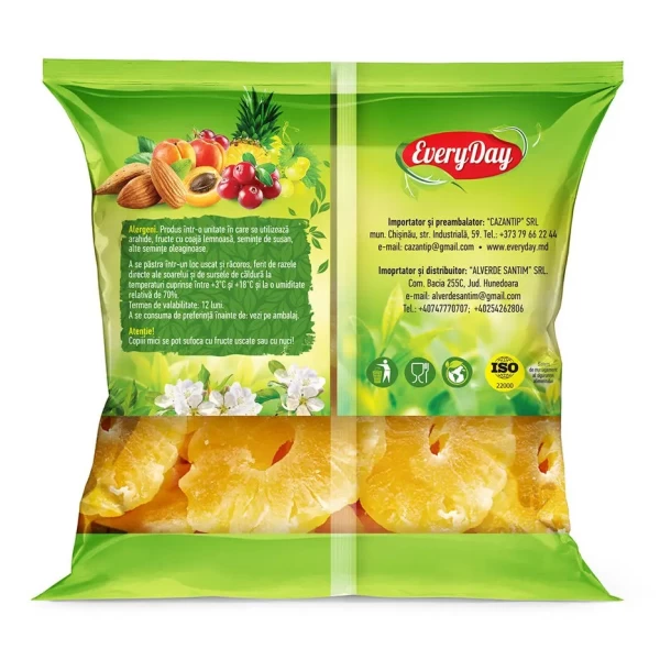 Everyday Сушеный ананас кольцами 120 г - image 2