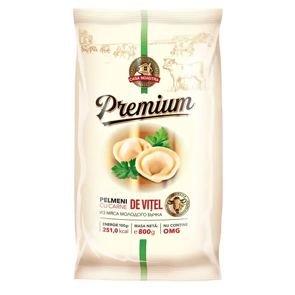 Pelmeni cu carne de vitel 800g, Casa Noastra - image 1