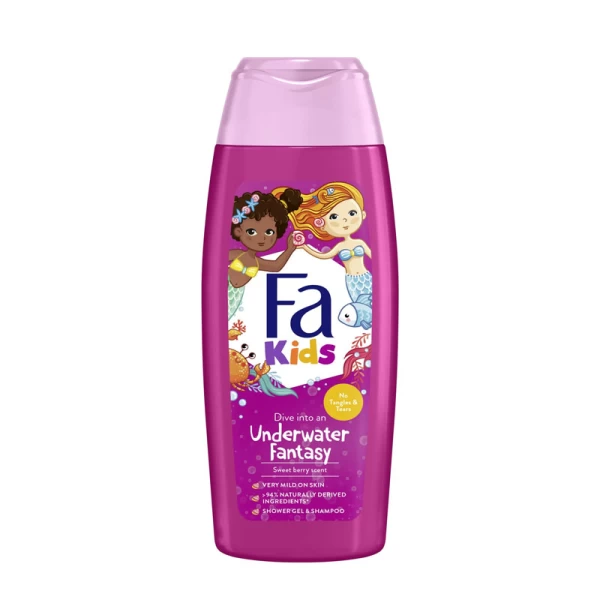 Fa Gel de dus & Sampon pentru copii Sirena 250 ml - image 1