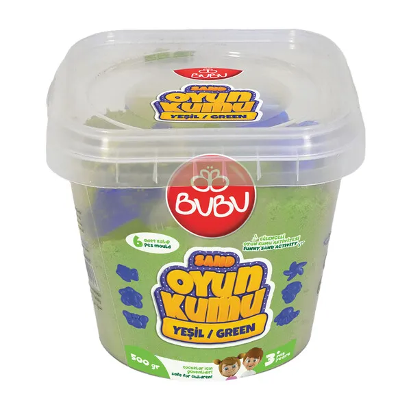 Nisip kinetic verde, 500 g - image 1