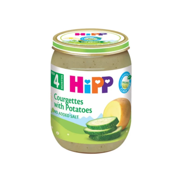 HIPP Piure din dovlecei cu cartofi (4+ luni), 125 g - image 1