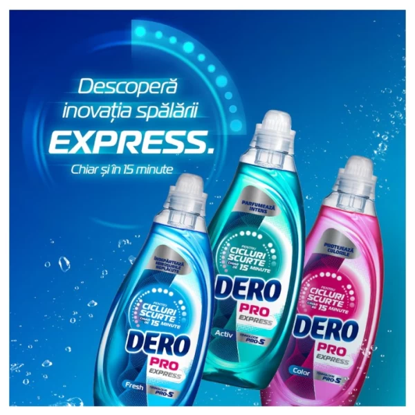 Dero Detergent de rufe lichid PRO Express Activ (37 spalari) 1.480L - image 6