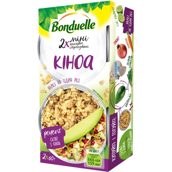 Bonduelle Киноа 2*60г мини консервы - image 1