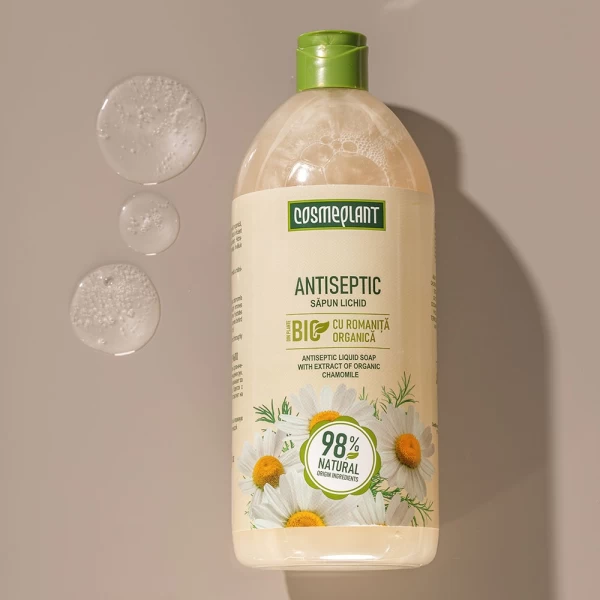 Cosmeplant Sapun lichid Antiseptic Romanita 1000 ml - image 3