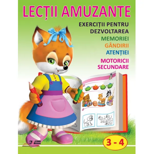 Cartea Lectii Amuzante 3-4 ani - image 1