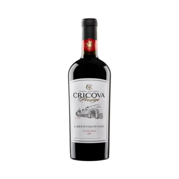 Cricova Prestige Cabernet-Sauvignon Vin rosu sec 0,75L - image 1