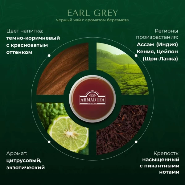 Ahmad Tea Ceai negru Earl Grey 200g - image 4