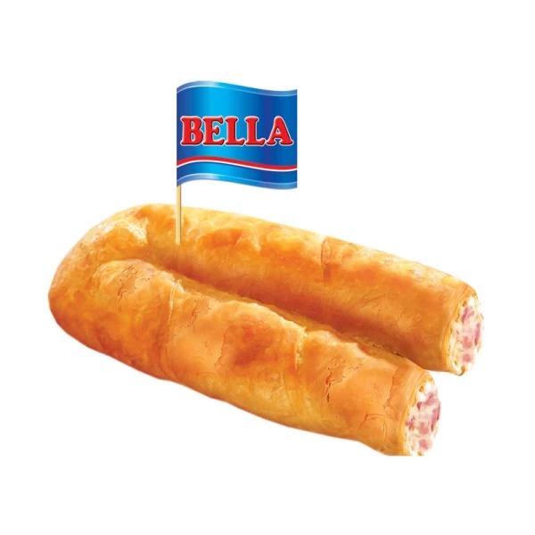 Bella Placinta forma U cu sunca si cascaval 140g - image 1