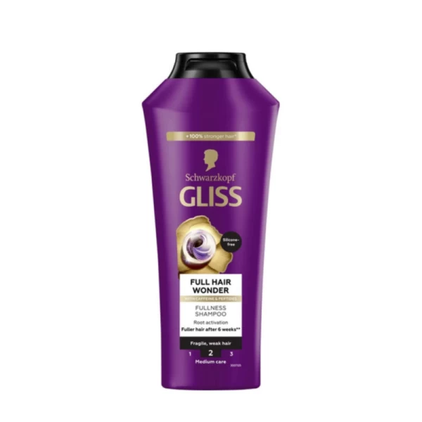 Gliss шампунь для волосся Full Hair Wonder, 400мл - image 1