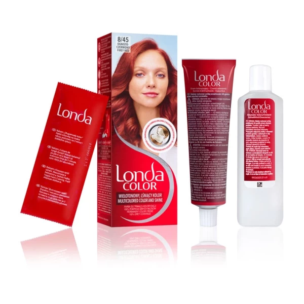 Londa Color Крем-краска 8/45 Огненно-рыжий, 110 мл - image 2
