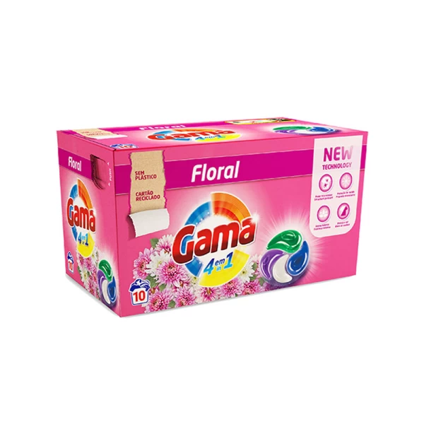 Gama Detergent capsule Floral 10 buc - image 1